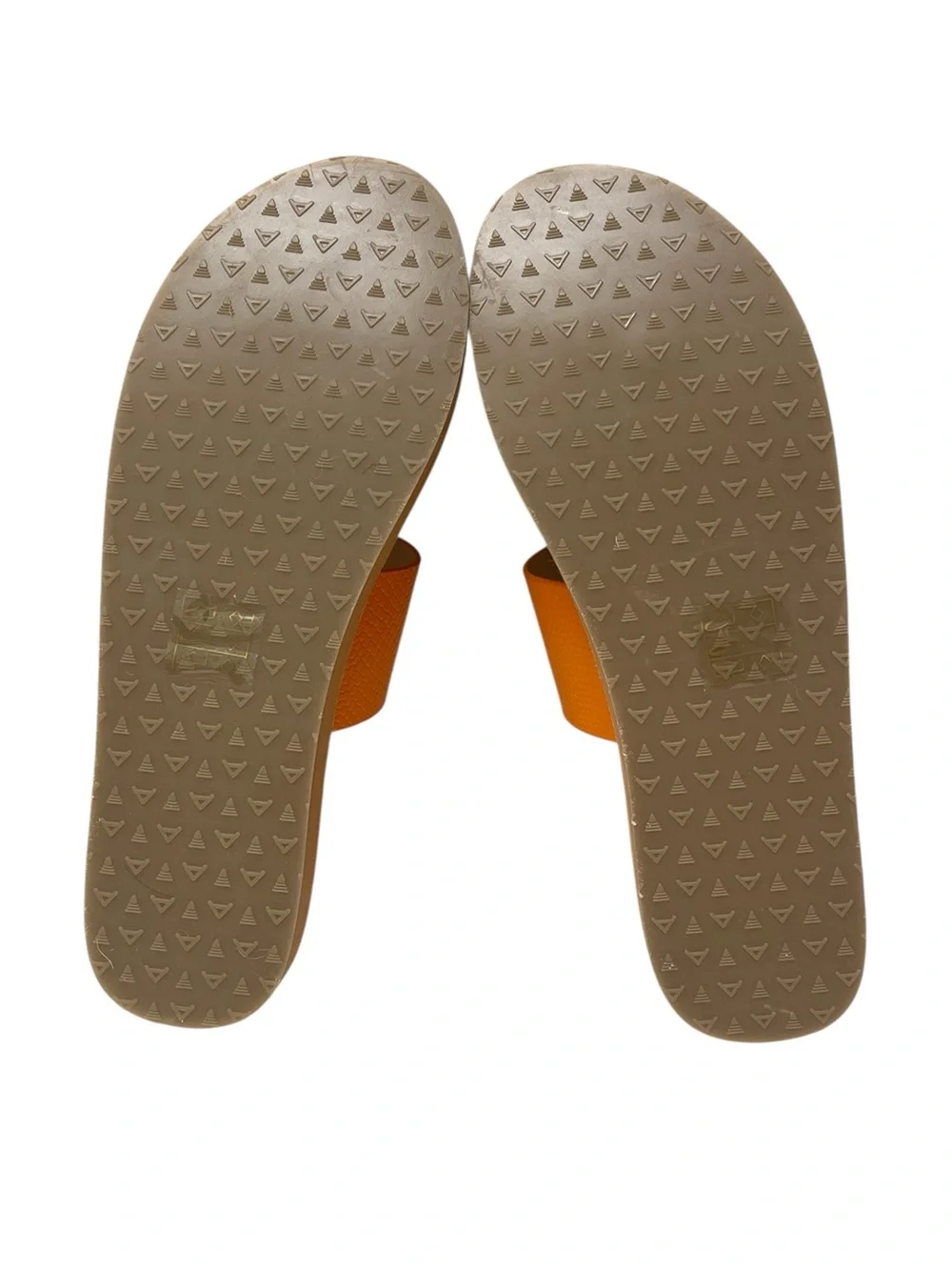 ALDO Women’s Orange Buckle Toe-Post Sandals (NWOT)